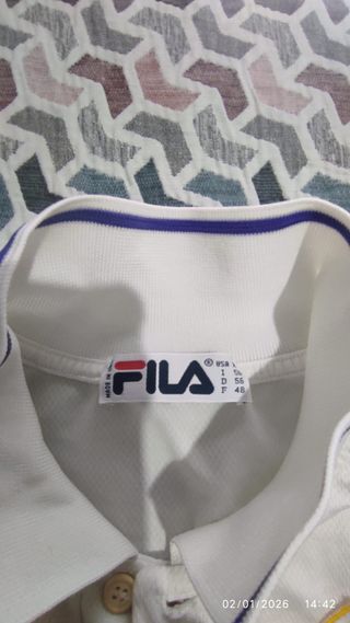 Camiseta Vintage Fila Fiorentina Talla XL