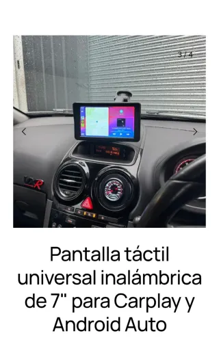 Pantalla Coche Android Auto/CarPlay 7 pulgadas