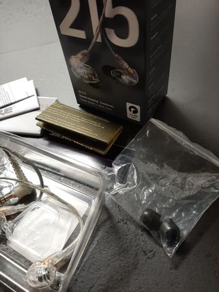 Shure SE215 CL Auriculares Plateados