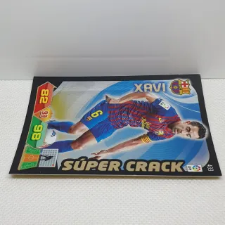 ⚽️ CROMO DE FUTBOL XAVI SUPERCRACK ADRENALYN 2011