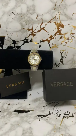 Reloj Versace Oro y Plata