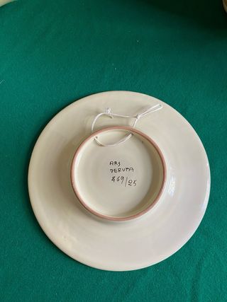 Set Ars Deruta Vaso, Brocca e piatto in ceramica