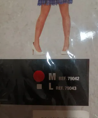 Disfraz Zombie Dead High Schooler Talla M