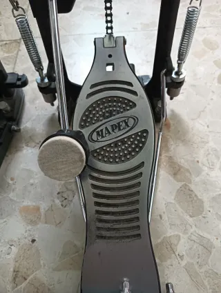 Doble Pedal Bombo Batería Mapex