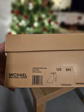 Tacones Michael Kors Rojos Usados Poco