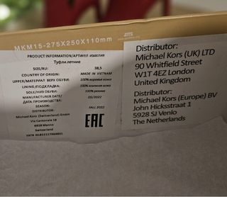 Tacones Michael Kors Rojos Usados Poco