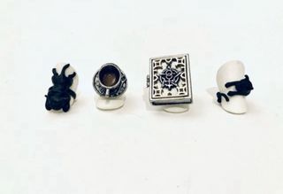 Lote Anillos Góticos Ajustables