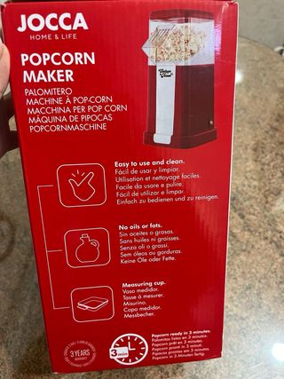 Máquina Palomitas Jocca 1200W