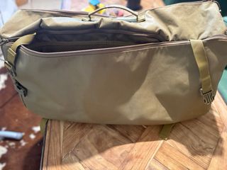 Mochila de Montañismo Beige y Verde