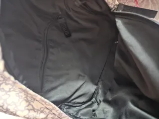 Mochila Tous estampado osos rosa y gris