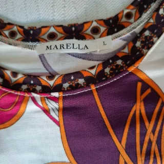 Top Marella fantasia floreale viscosa