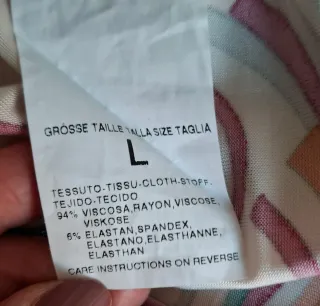 Top Marella fantasia floreale viscosa