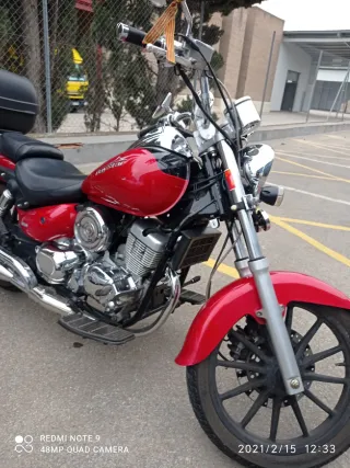 Daelim Daystar 125 Red Plus  Diciembre 2015.