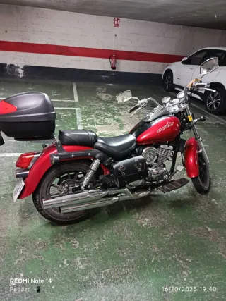 Daelim Daystar 125 Red Plus Diciembre 2015.