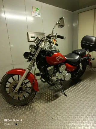 Daelim Daystar 125 Red Plus  Diciembre 2015.