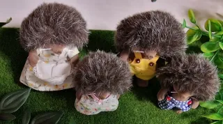 Familia Erizo Sylvanian Families