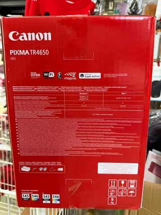 Impresora Canon PIXMA TR4650 Negra