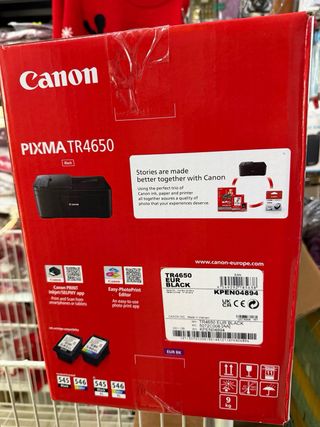 Impresora Canon PIXMA TR4650 Negra