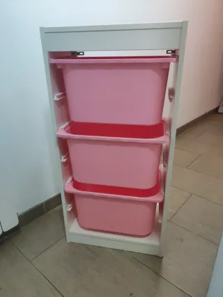 Mueble organizador Ikea Trofast niños