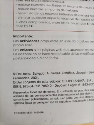 Lengua y literatura 2º de la ESO Anaya