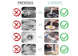 Cepillo Limpiador Eléctrico con 7 cabezas