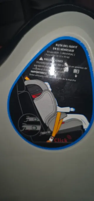 Silla coche bebé Isofix Grupo B