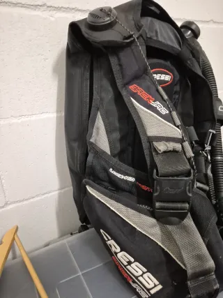 Chaleco Cressi Back Jac Talla L