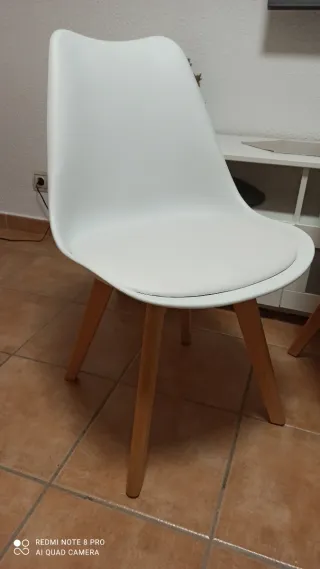 Set 4 Sillas Diseño Moderno y elegante