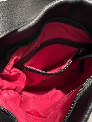 Bolso bandolera Tous negro piel