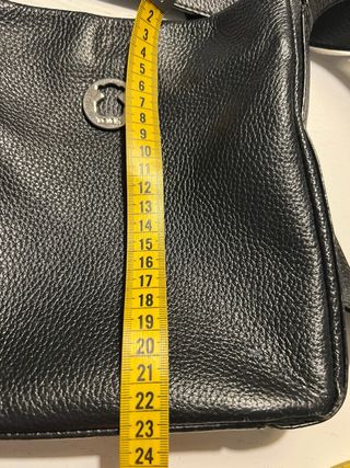 Bolso bandolera Tous negro piel