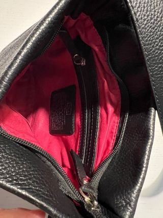 Bolso bandolera Tous negro piel