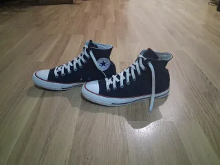 Zapatillas Converse Altas Negras y Blancas