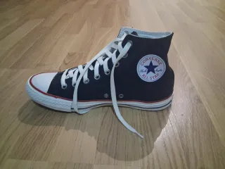 Zapatillas Converse Altas Negras y Blancas