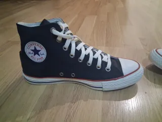 Zapatillas Converse Altas Negras y Blancas