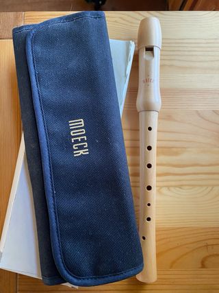 Flauta dulce madera Moeck