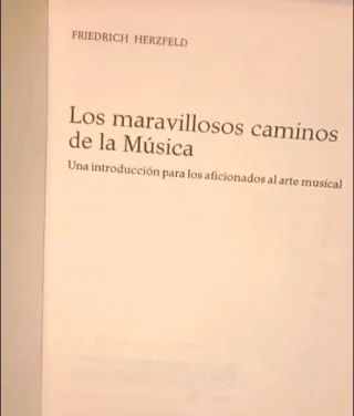 Libro Los maravillosos caminos de la música