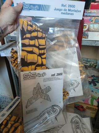 lote 5 blisters sin abrir Juego montañas STS 2600