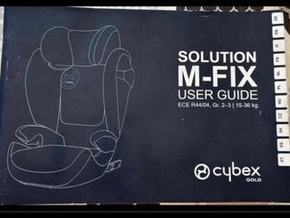 Seggiolino auto Cybex grigio