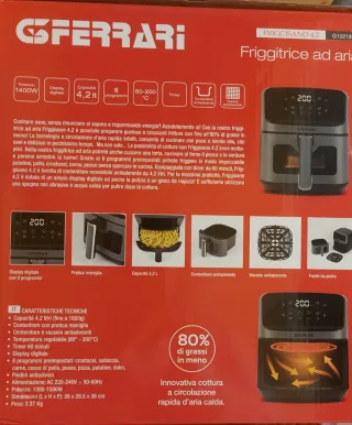 Friggitrice ad aria Ferrari 4.2L