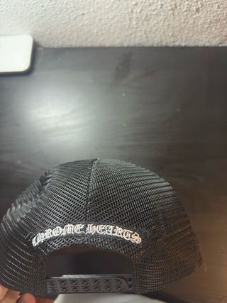 Gorra Chrome Hearts Negra Ajustable