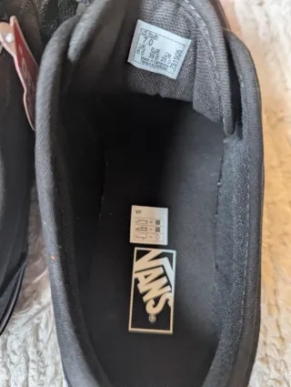 Zapatillas Vans Negras Talla 39