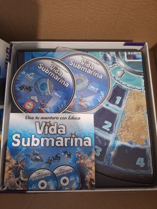 Juego Educa Vida Submarina + DVD