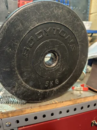 Discos y barras de pesas