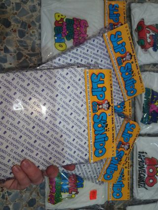 LOTAZO BRAGAS Y CALZONCILLOS MUSICALES HUMOR 90 ́S