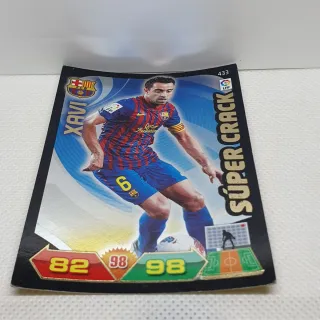 ⚽️ CROMO DE FUTBOL XAVI SUPER CRACK 2011-2012