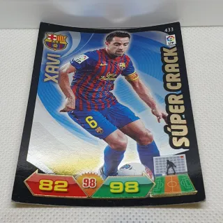 ⚽️ CROMO DE FUTBOL XAVI SUPER CRACK 2011-2012