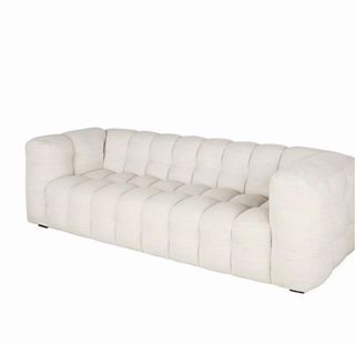 Sofá 3/4 plazas beige Maisons du Monde