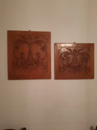 Pannelli decorativi vintage in legno