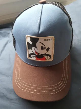 Gorra Mickey Mouse Disney Azul y Marrón