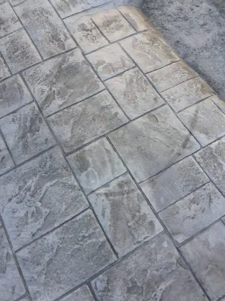 Suelo de hormigón impreso